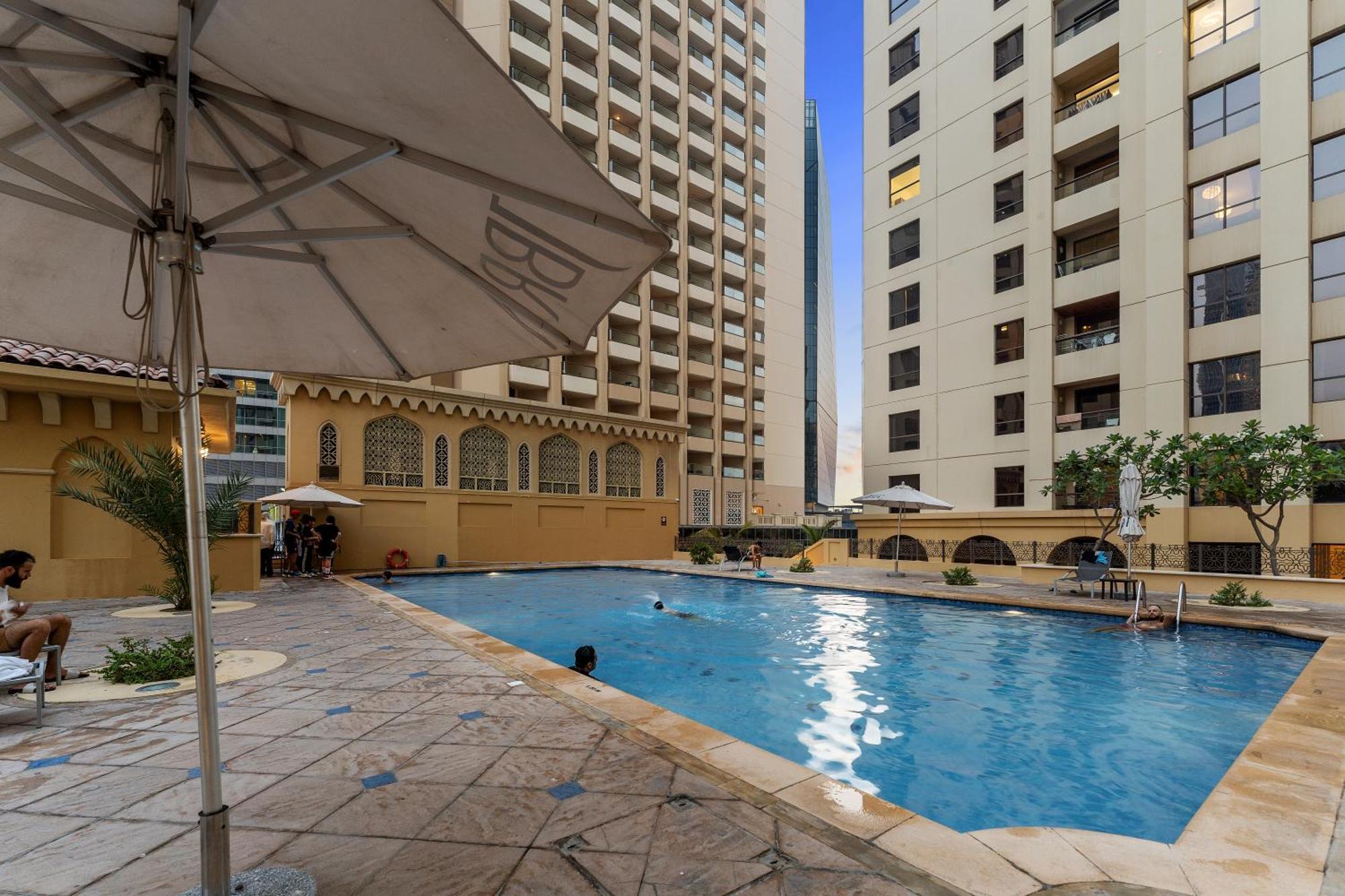 Jumeirah Beach Residents, Free Parking 두바이 외부 사진