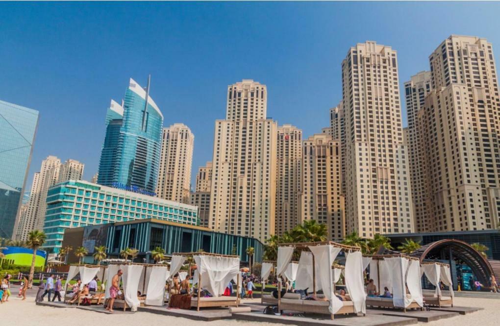 Jumeirah Beach Residents, Free Parking 두바이 외부 사진